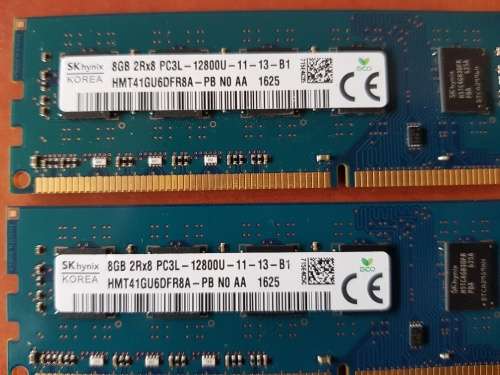 SK Hynix 16GB (2x8GB) DDR3 1600mhz Desktop Ram