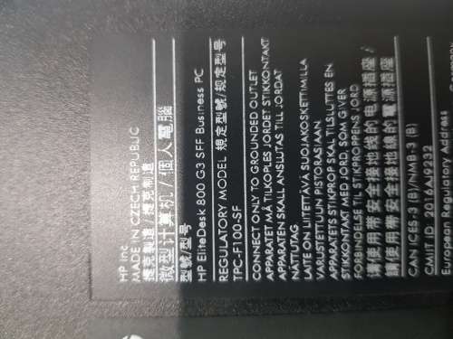 7th Gen i5 Tower - HP EliteDesk- i5 (3.8ghz)+ 8GB + 500GB