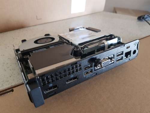 LIKE NEW - HP Desktop Mini MP9 G4 - 8th/9th Gen Celeron (2.9ghz) + 8GB DDR4 + 500GB + Wifi