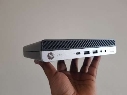 LIKE NEW - HP Desktop Mini MP9 G4 - 8th/9th Gen Celeron (2.9ghz) + 8GB DDR4 + 500GB + Wifi