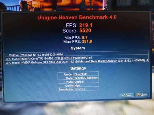 GAMING TOWER  Core i5 16gb Ram gtx1060 6gb graphics 120 ssd and 1TB