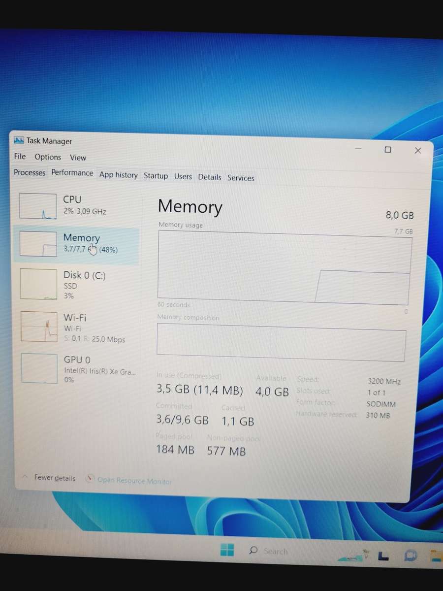 Asus Expertbook - i7 11th - 8gb - 512gb nvme