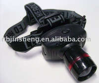 head lamps high power zoom cree light AAA batteries