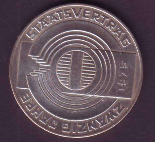AUSTRIA 1975 100 SHILLING   23.8 GRAM SILVER