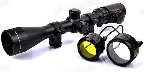 COMET 3-9x50EG Illuminated Dusk and Dawn red &  green RIFLESCOPE with 2 mounts