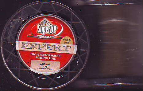 SUPER DP EXPERT ROCK & SURF HIGH PERFORMANCE FISHING LINE 0,50MM 17.10KG 600MM