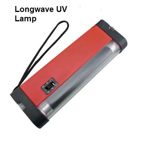 Long Wave Ultra Violet lamp purple / black light  globe portable unit  FOR SECURITY MARKINGS with To