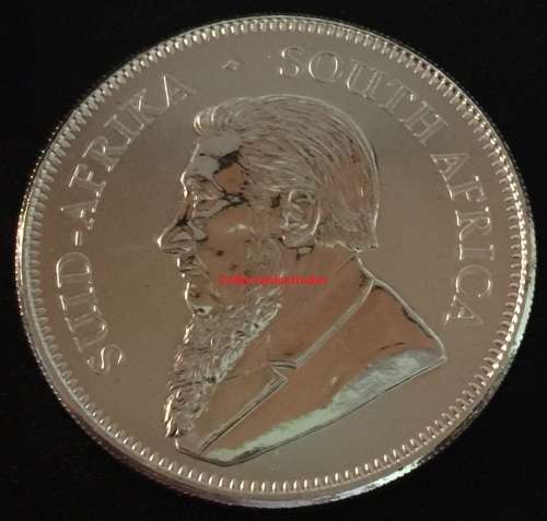 2017 SILVER KRUGERRAND R1-00 1oz  Coin Premium Uncirculated 50th Anniversary Commemorative