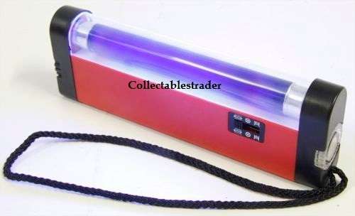 Mini Portable Ultra Violet Fluorescent Lamp for Postage Stamps Fluorescent Detecting