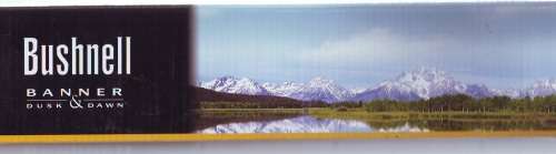 Bushnell Banner Dusk and Dawn 8-32X50 Riflescope - EG Illuminated Mil-Dot Sniper with Mounts & Lens