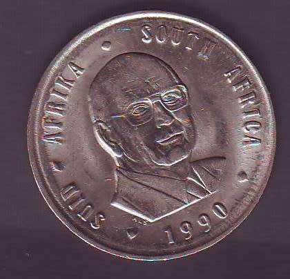 South Africa 1990 Nickel Large R1-00