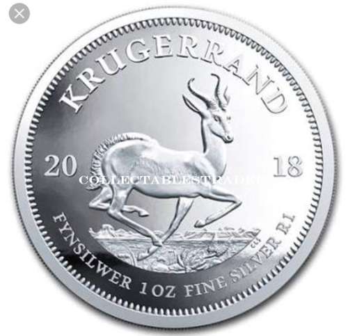 2018 SILVER 1oz KRUGERRAND BULLION