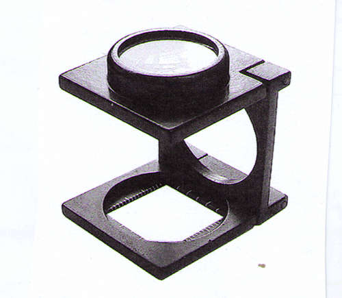 Linnen tester 10x power black metal - small