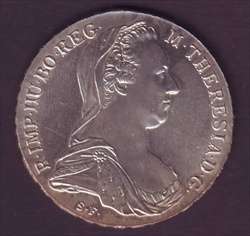 AUSTRIA FIVE SCHILLING SIZE COIN 80% SILVER UNC CONDITION