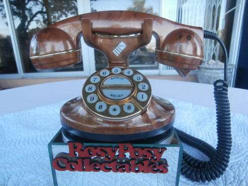**REDUCED** STUNNING DESIGNER TELKOM OLD SCHOOL PHONE MODERNIZED PUSH BUTTON RECALL ETC WORKING WELL