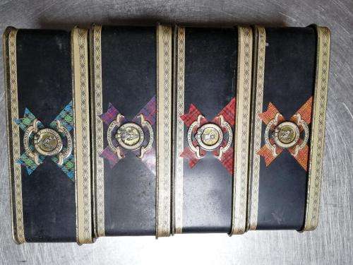 Glenfiddich Miniatures Set of 4 Clan's in tins