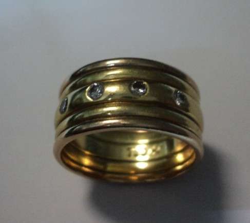 18ct Diamond Ring 9.1grams