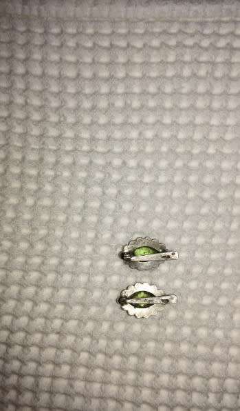 silver and gold earrings