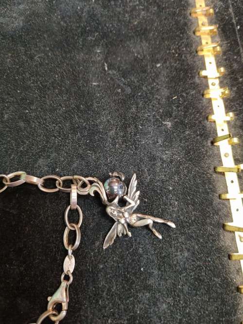 Silver fairy bracelet