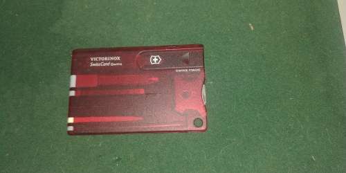 Victorinox card knife