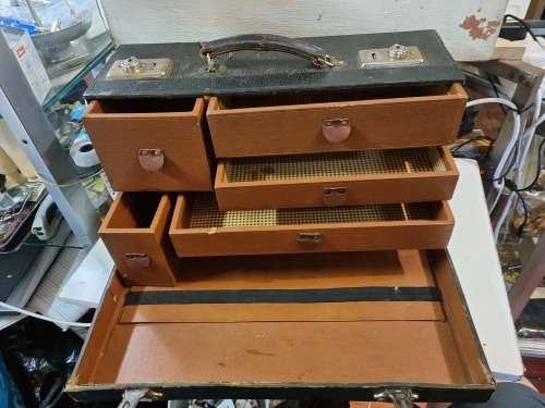Antique Doctor`s suite case