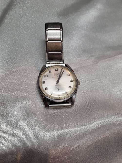 Antique mens bwc swiss courage incabloc watch