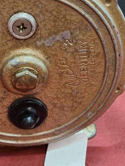 Antique jecta century fishing reel made in England