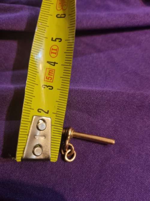 Antique 9ct t bar for a fob chain