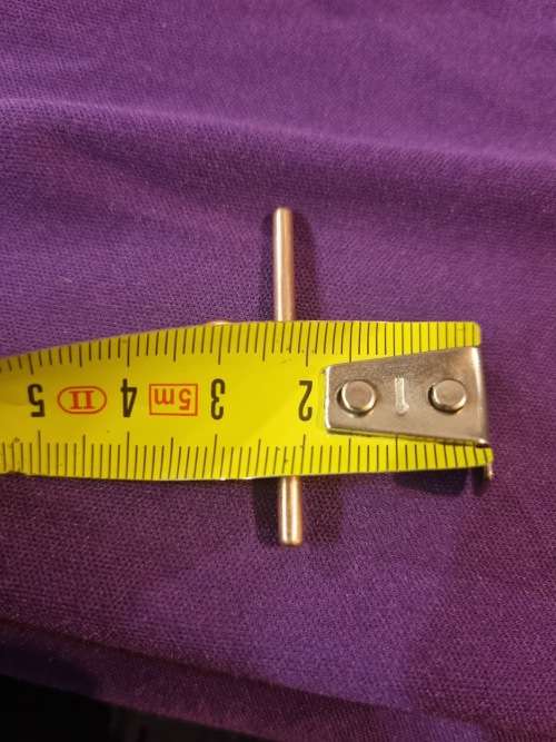 Antique 9ct t bar for a fob chain