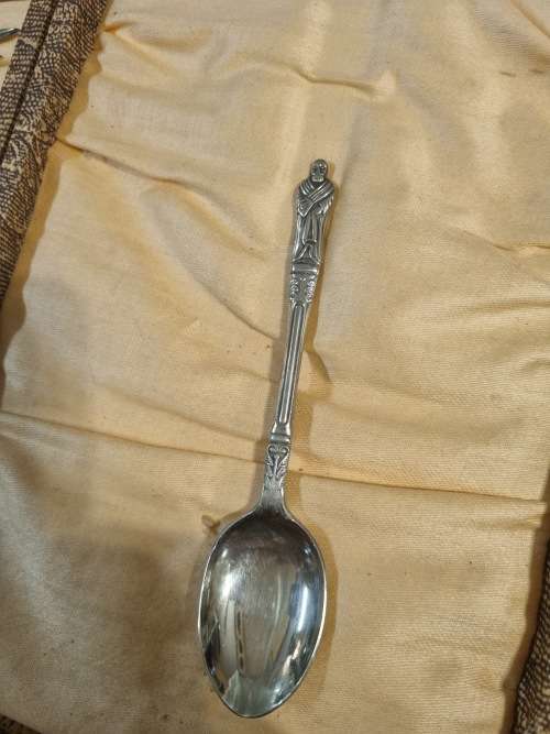 Apostle forks and spoos with sugar tongs