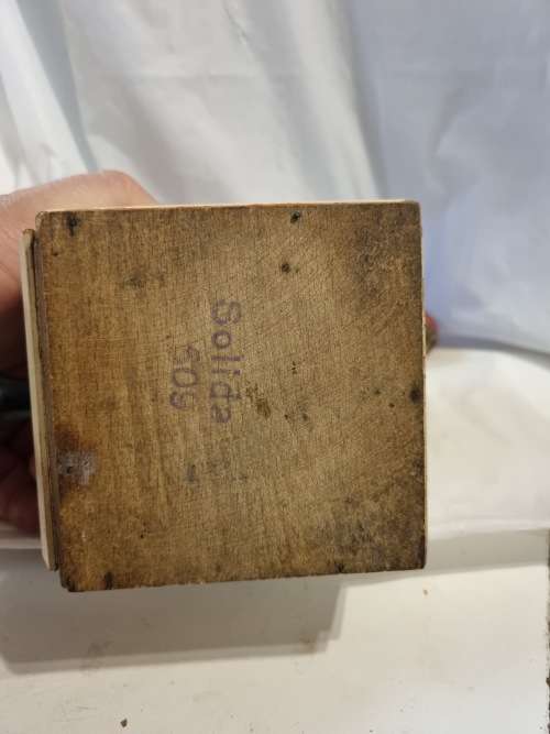 Wooden antique coffee grinder