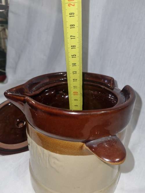 Vintage dripping jar