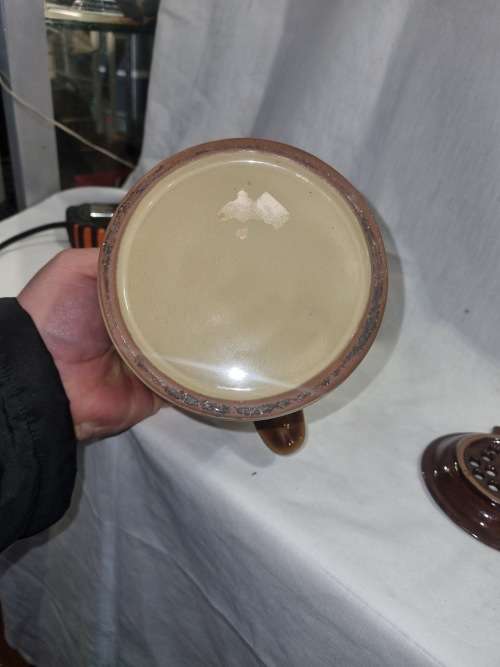 Vintage dripping jar