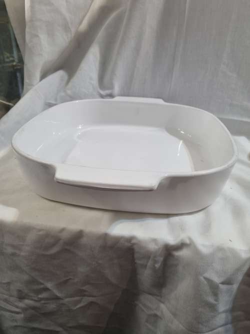 Antique  blue ribbon basket corningware