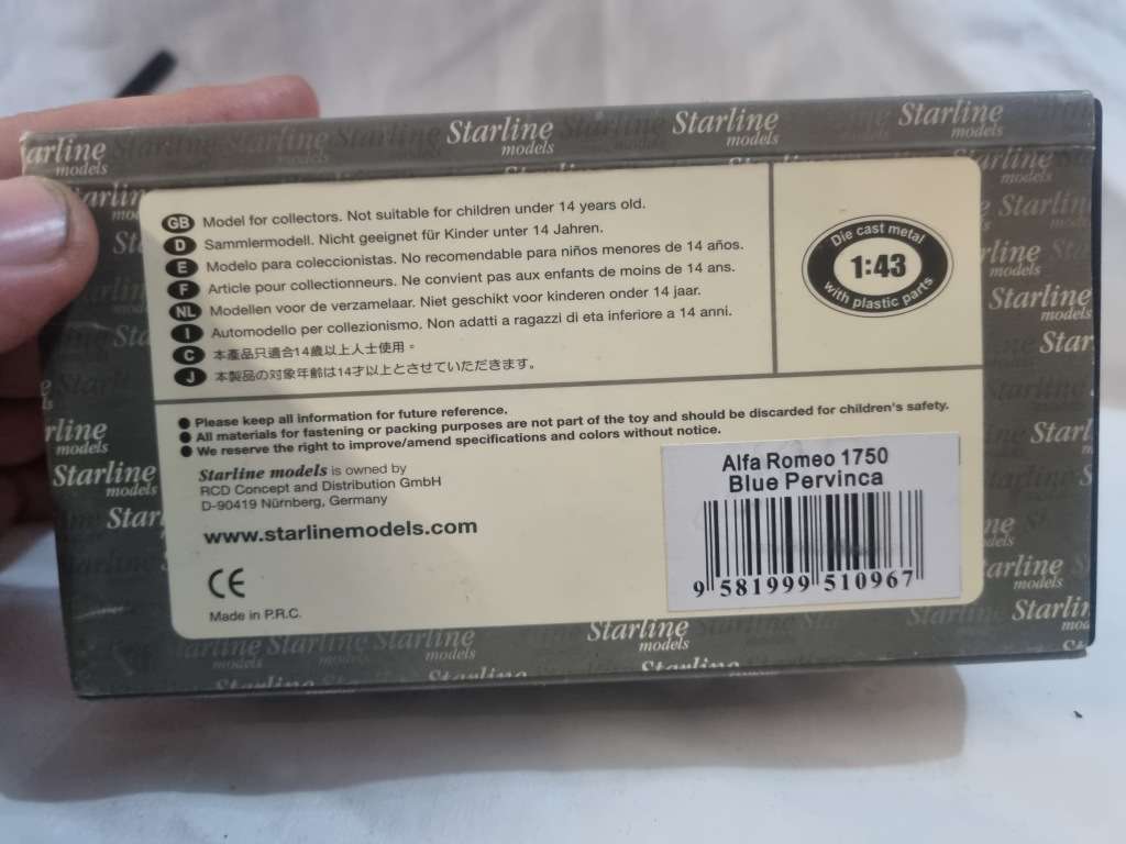 Starline Alfa Romeo 1750-1968