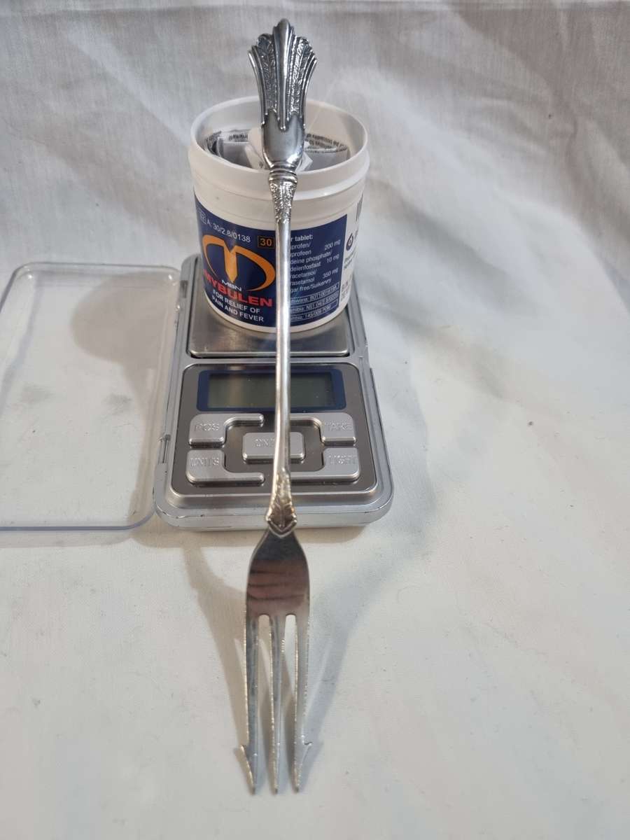 70 percent silver pickle fork