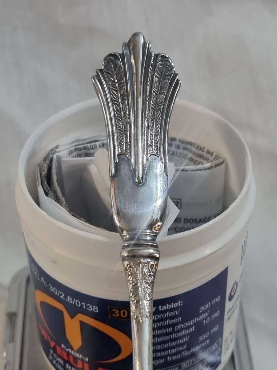 70 percent silver pickle fork
