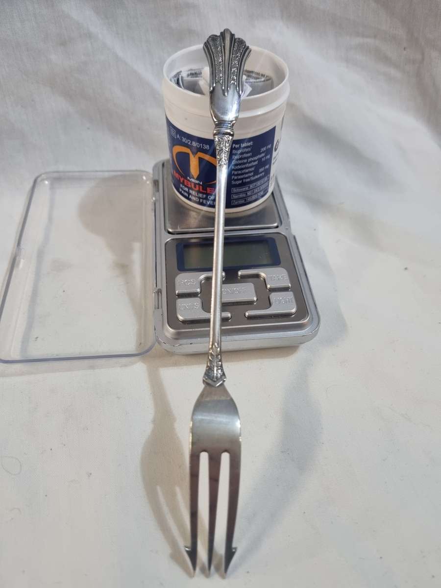 70 percent silver pickle fork