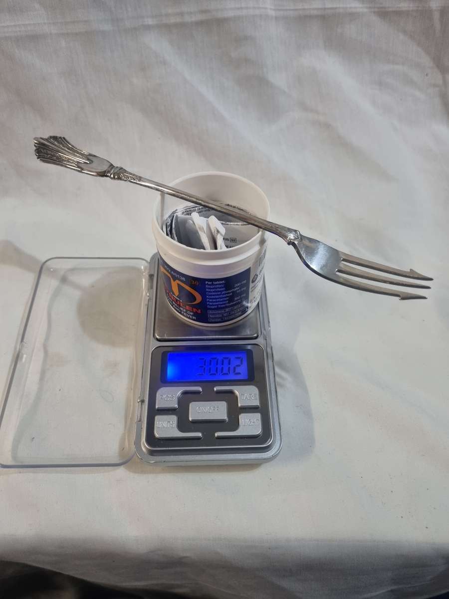 70 percent silver pickle fork