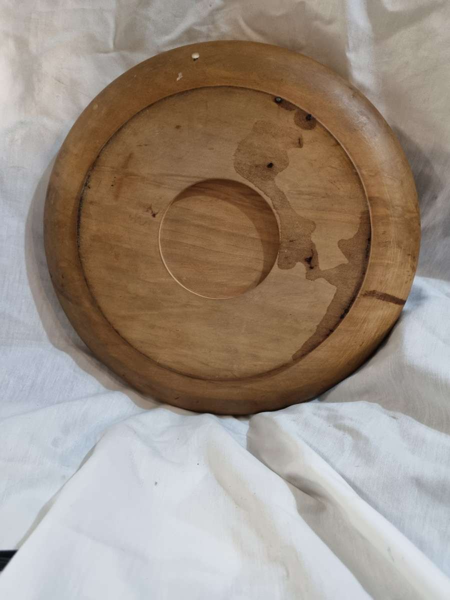 Dutch wooden bread bowl