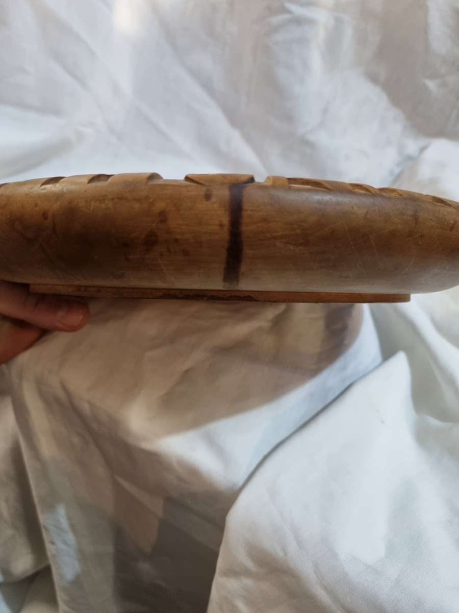 Dutch wooden bread bowl