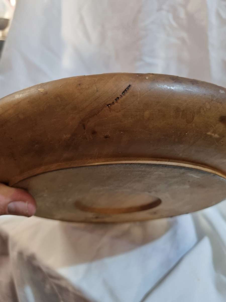 Dutch wooden bread bowl