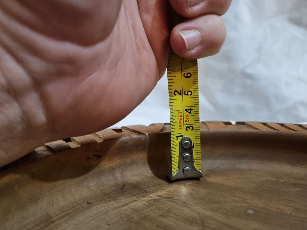 Dutch wooden bread bowl