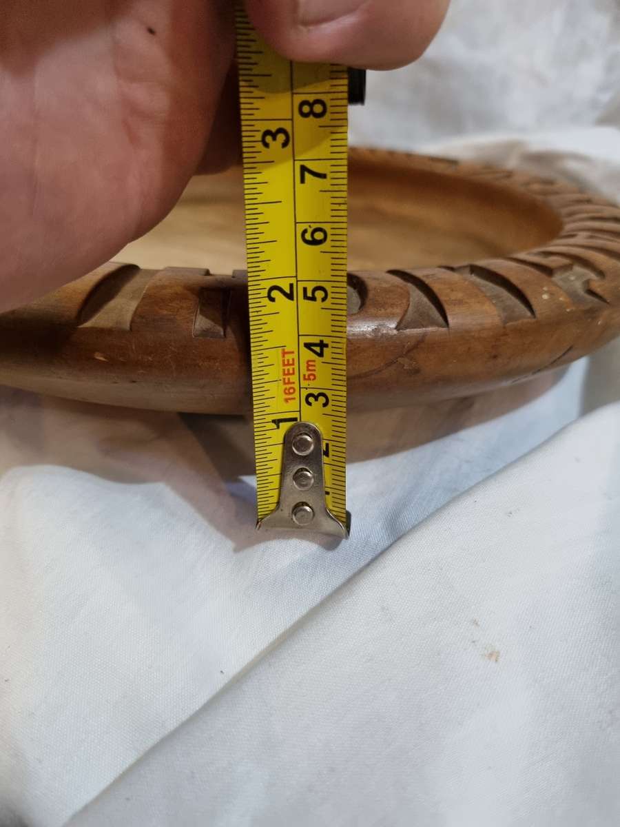 Dutch wooden bread bowl