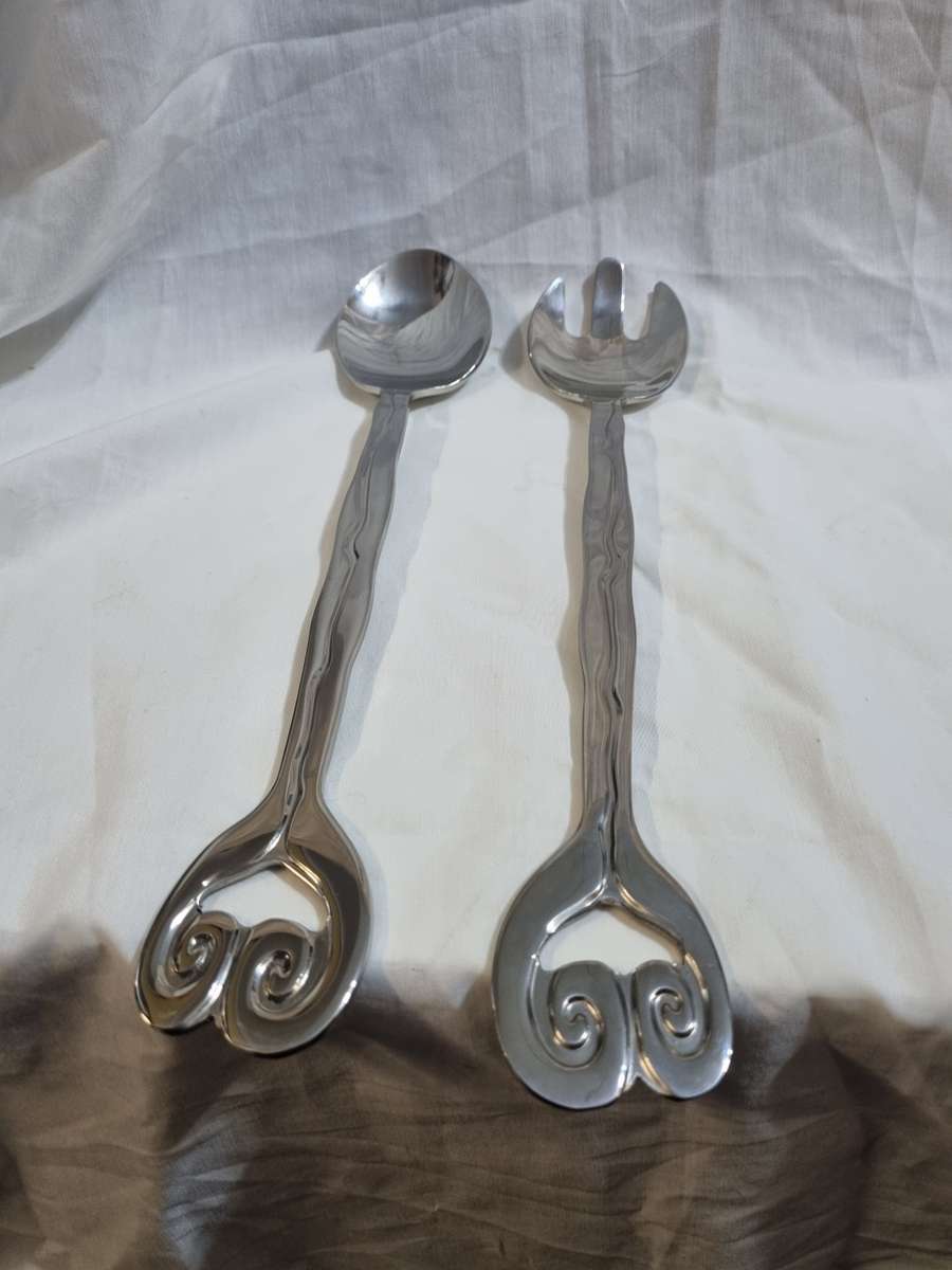 Carrol boyes salad serving spoons