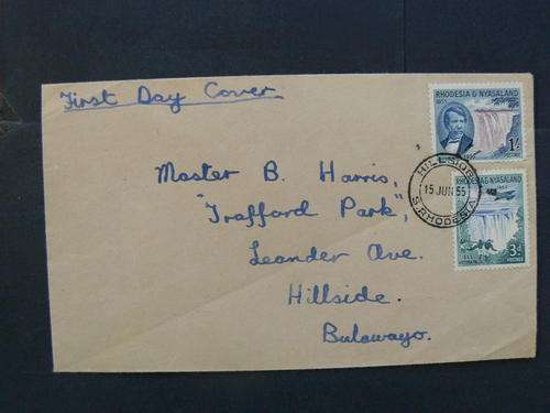 RHODESIA  & NYASALAND - Cover