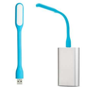 Portable USB LED Lamp Bendable Mini Led Desk Lamp For Power Bank