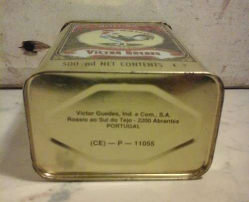 VINTAGE 'GALLO' OLIVE TIN