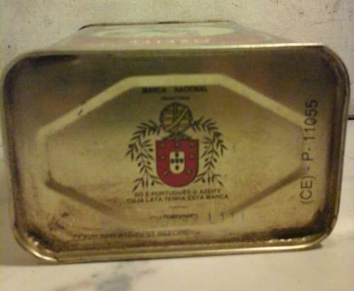 VINTAGE 'GALLO' OLIVE TIN