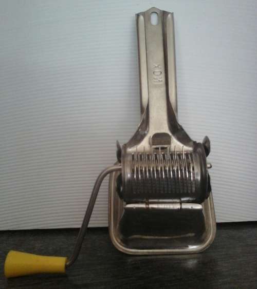 Vintage French Herb and Vegetable Mill Shredder Kitchen Gadget